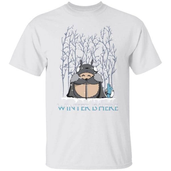 Totoro Game of Throne Winter is Here T Shirt