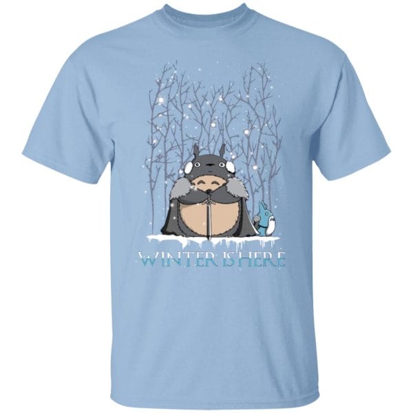 Totoro Game of Throne Winter is Here T Shirt Ghibli Store ghibli.store