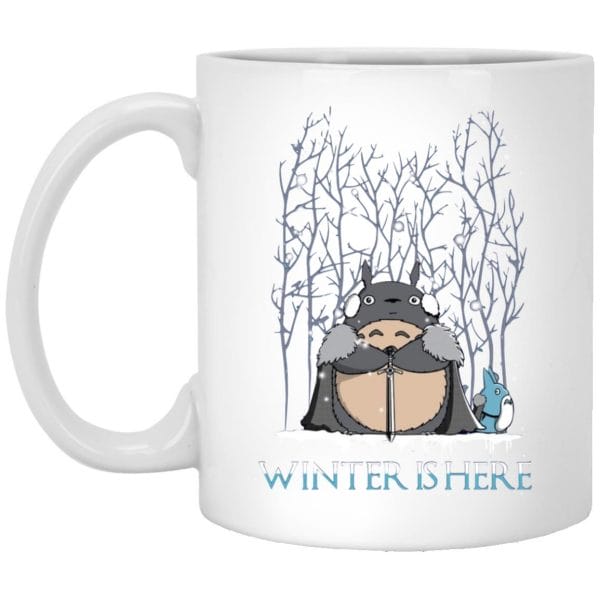 Totoro Game of Throne Winter is Here Mug Ghibli Store ghibli.store