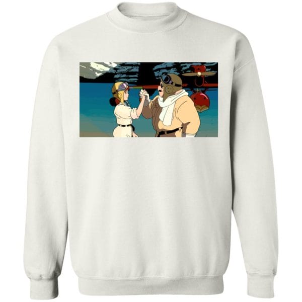 Porco Rosso Vintage Sweatshirt Unisex Ghibli Store ghibli.store