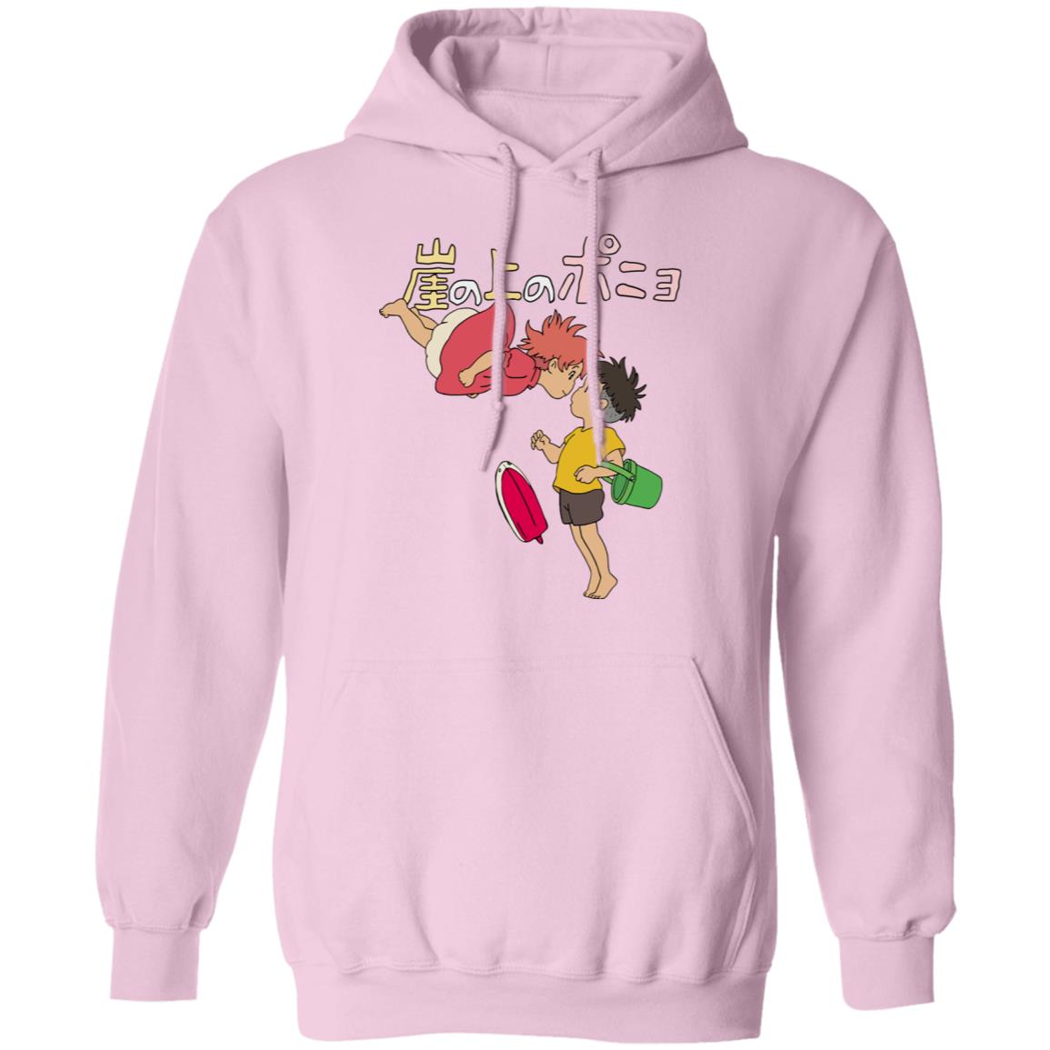Ponyo on the Cliff by the Sea Hoodie Unisex
