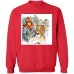 Princess Mononoke – Ashitaka Water Color Sweatshirt