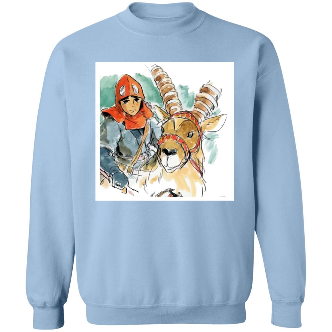 Princess Mononoke – Ashitaka Water Color Sweatshirt