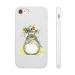 Totoro with Flower Umbrella iPhone Cases Ghibli Store ghibli.store