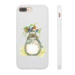 Totoro with Flower Umbrella iPhone Cases Ghibli Store ghibli.store