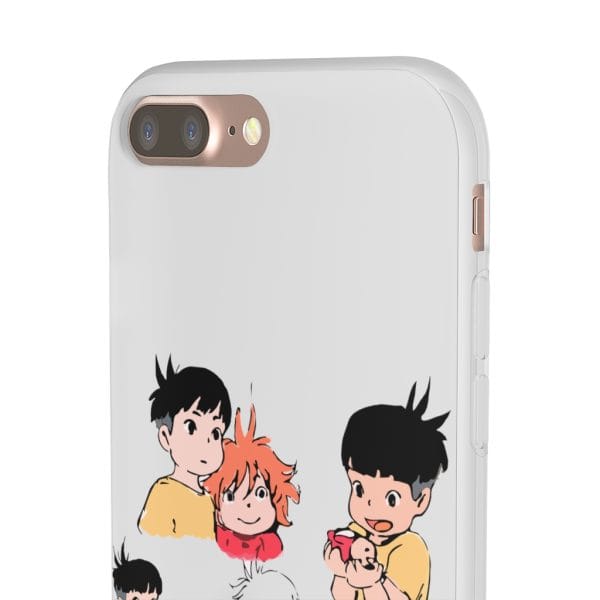 Ponyo and Sosuke Sketch iPhone Cases Ghibli Store ghibli.store