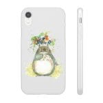 Totoro with Flower Umbrella iPhone Cases Ghibli Store ghibli.store