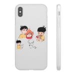 Ponyo and Sosuke Sketch iPhone Cases Ghibli Store ghibli.store