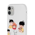 Ponyo and Sosuke Sketch iPhone Cases Ghibli Store ghibli.store