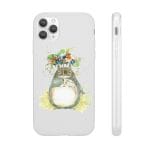 Totoro with Flower Umbrella iPhone Cases Ghibli Store ghibli.store