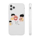 Ponyo and Sosuke Sketch iPhone Cases Ghibli Store ghibli.store