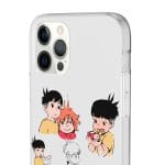 Ponyo and Sosuke Sketch iPhone Cases Ghibli Store ghibli.store