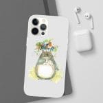 Totoro with Flower Umbrella iPhone Cases Ghibli Store ghibli.store