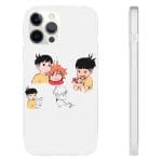 Ponyo and Sosuke Sketch iPhone Cases Ghibli Store ghibli.store