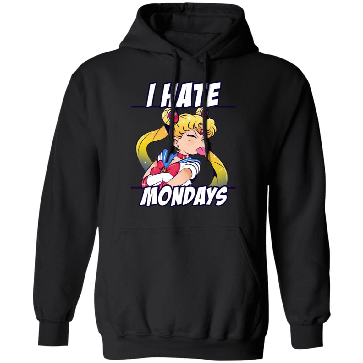 Sailor Moon I Hate Mondays Hoodie