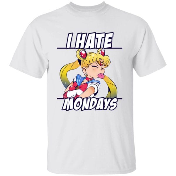 Sailor Moon – I Hate Mondays T Shirt Ghibli Store ghibli.store