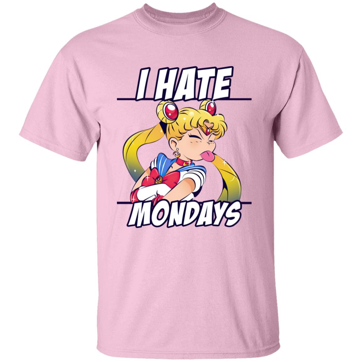 Sailor Moon I Hate Mondays T Shirt Ghibli Store