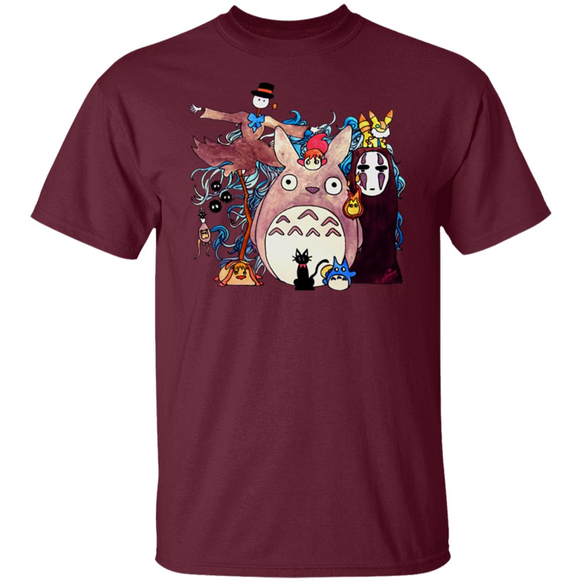 Studio Ghibli Characters T Shirt