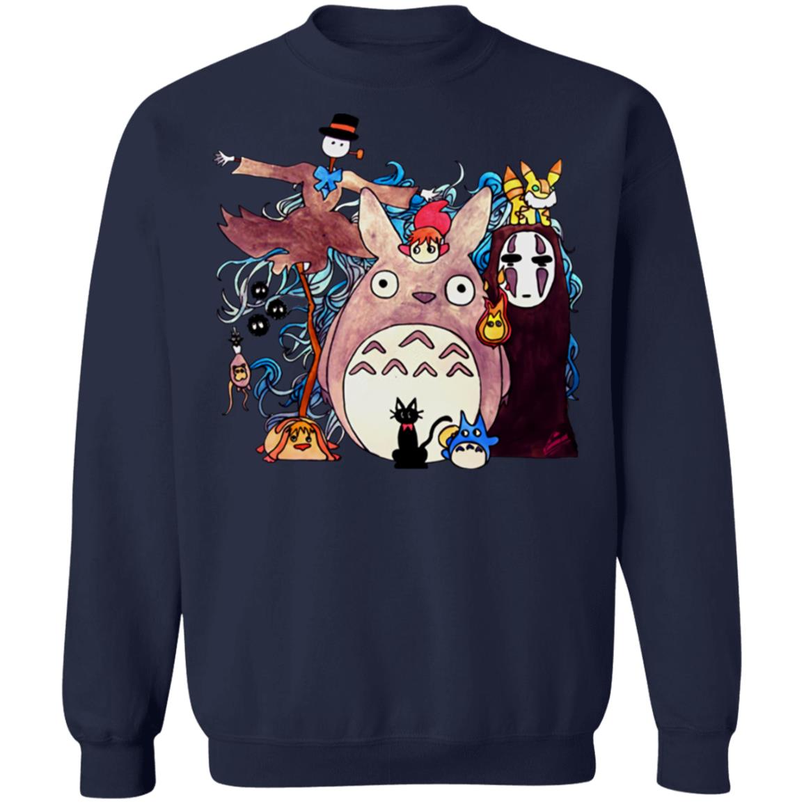 Studio Ghibli Characters Sweatshirt
