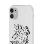 Princess Mononoke and The Wolf Creative Art iPhone Cases Ghibli Store ghibli.store