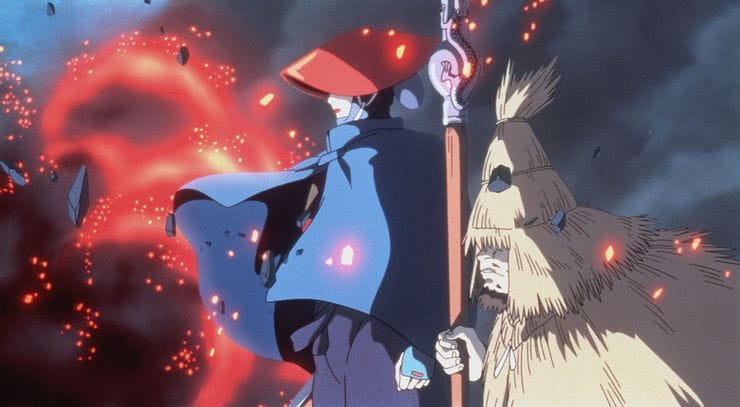 Princess Mononoke Studio Ghibli Lady Eboshi Silhouette