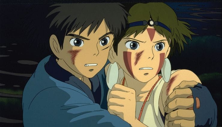 Princess Mononoke Studio Ghibli San Ashitaka