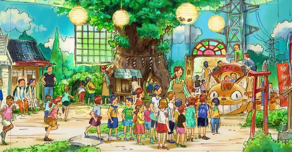 Totoro Land Concept Art