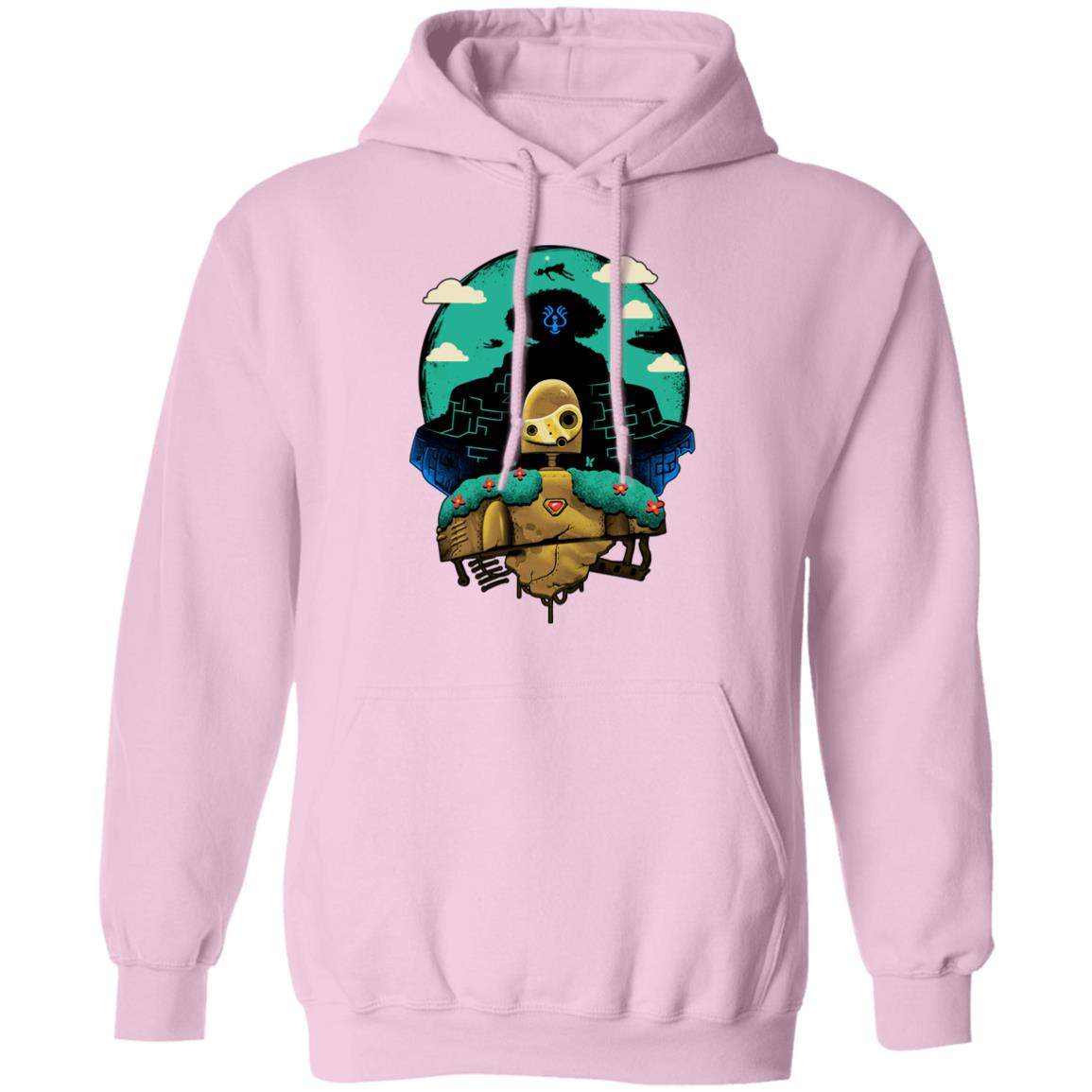 Laputa Castle in The Sky and Warrior Robot Hoodie Ghibli Store