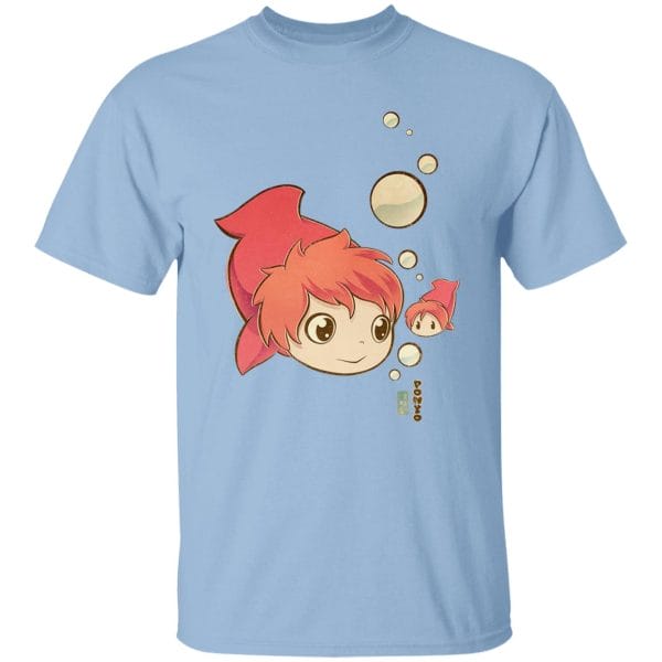 Ponyo Chibi T Shirt Ghibli Store ghibli.store