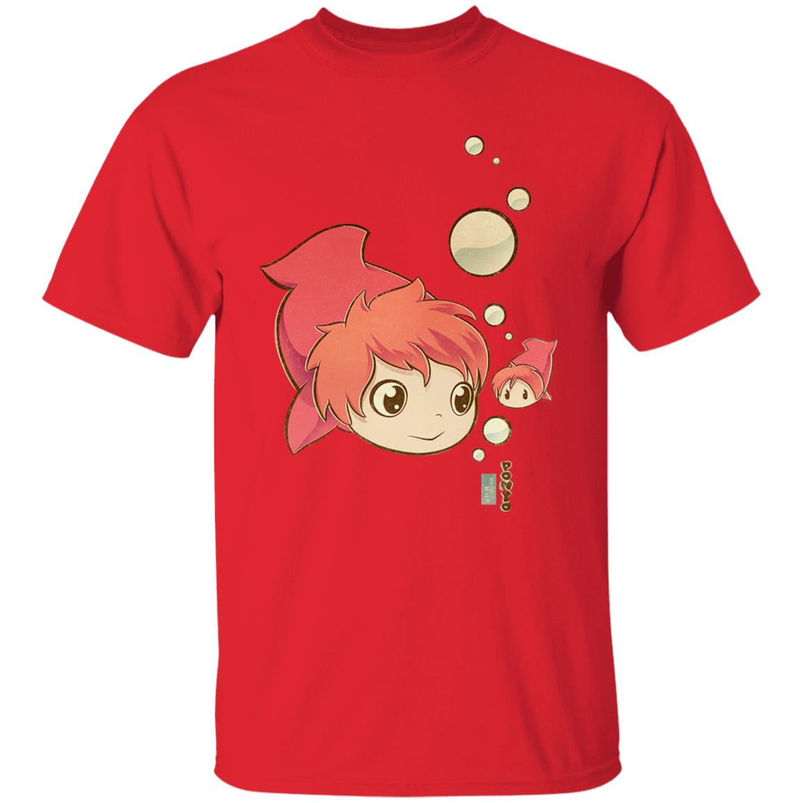 Ponyo Chibi T Shirt
