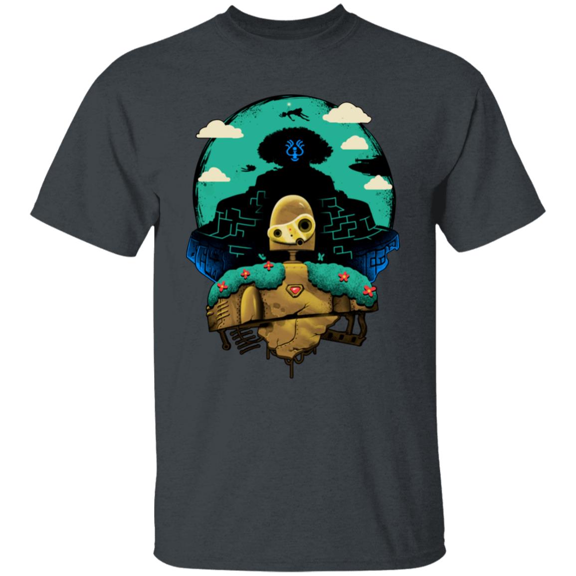 Laputa: Castle in The Sky and Warrior Robot T Shirt
