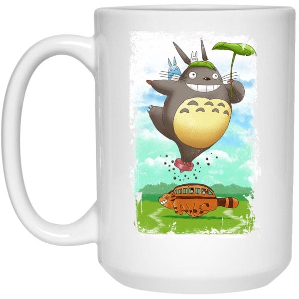 Totoro the Funny Neighbor Mug Ghibli Store ghibli.store