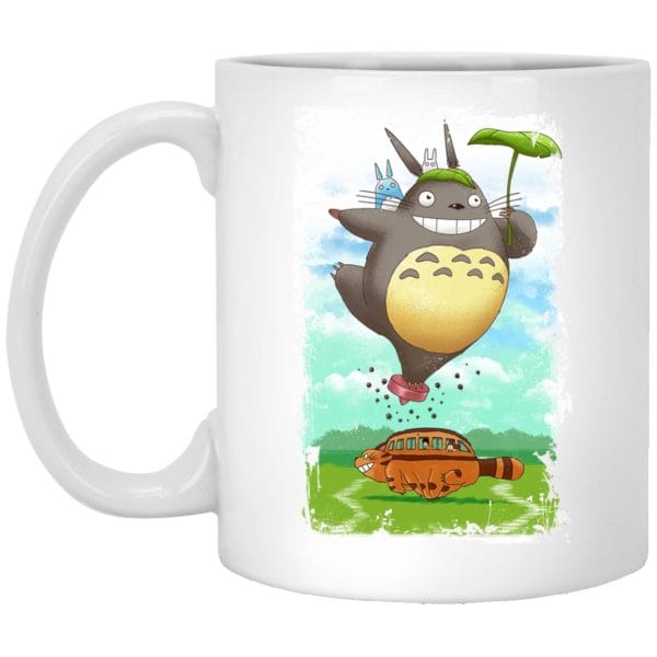 Totoro the Funny Neighbor Mug Ghibli Store ghibli.store