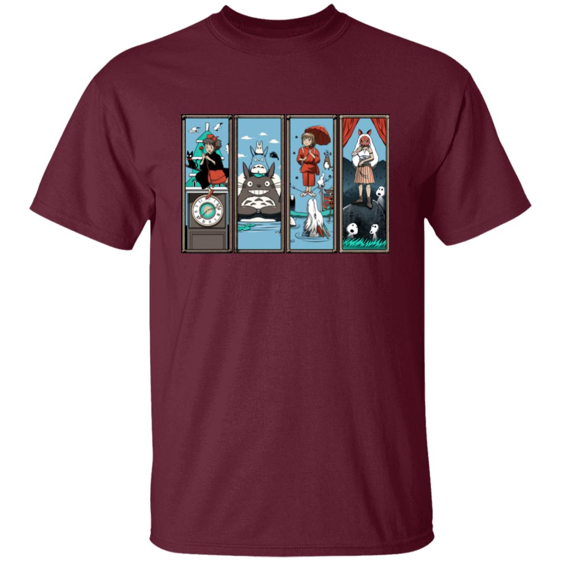 Ghibli Most Famous Movies Collection T Shirt
