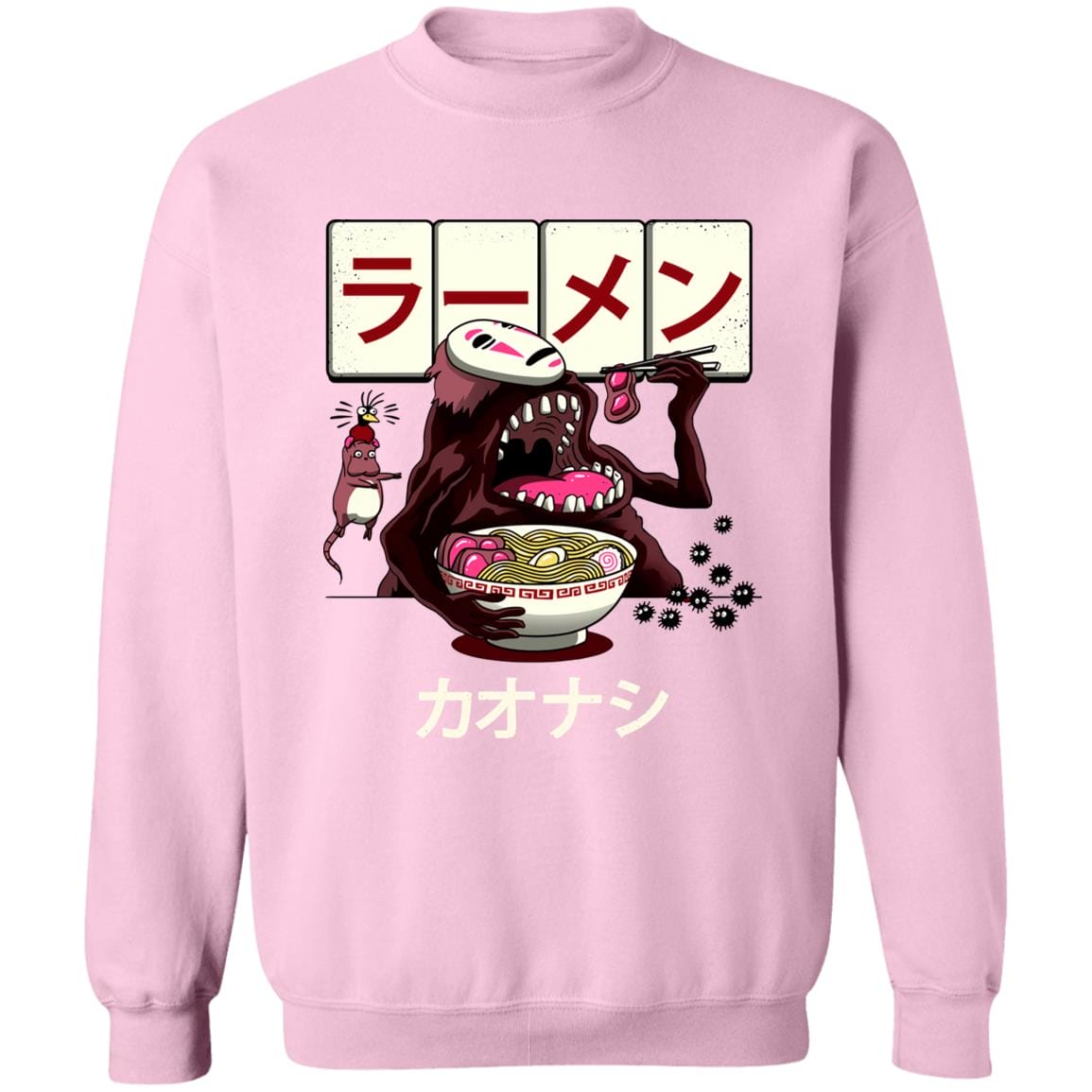 Spirited Away Kaonashi Ramen Sweatshirt Ghibli Store