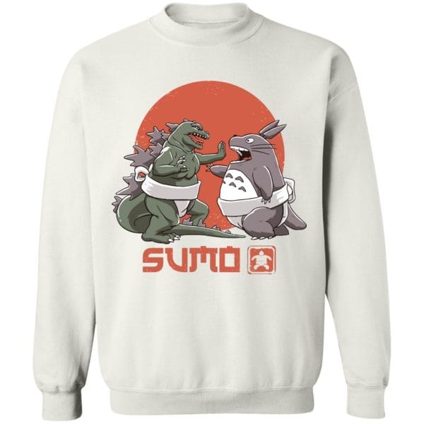 Totoro vs. Godzilla Sumo Sweatshirt Ghibli Store ghibli.store