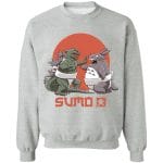 Totoro vs. Godzilla Sumo Sweatshirt