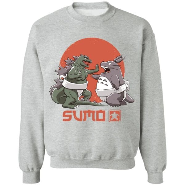 Totoro vs. Godzilla Sumo Hoodie Ghibli Store ghibli.store