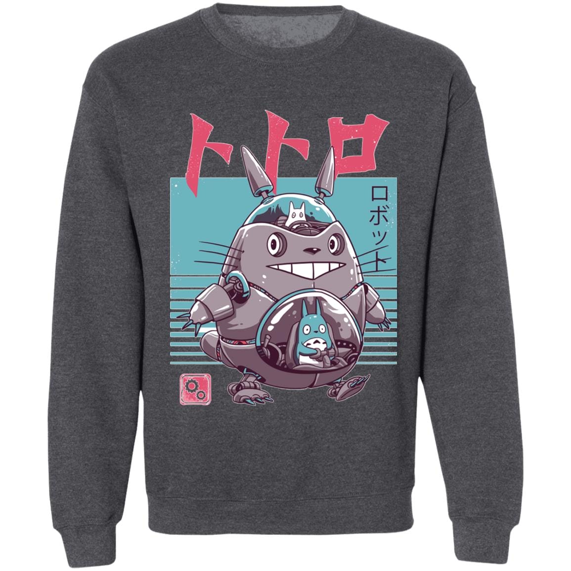 Totoro Bot Sweatshirt Ghibli Store ghibli.store