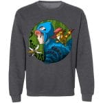 Nausicaa of the Valley Of The Wind Sweatshirt Ghibli Store ghibli.store