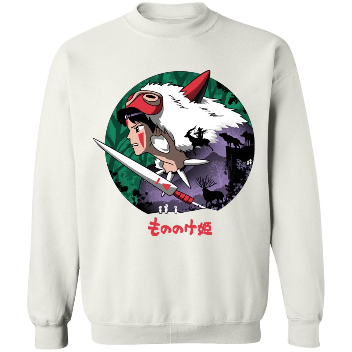 Princess Mononoke’s Journey Sweatshirt Ghibli Store ghibli.store