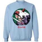 Princess Mononoke’s Journey Sweatshirt Ghibli Store ghibli.store