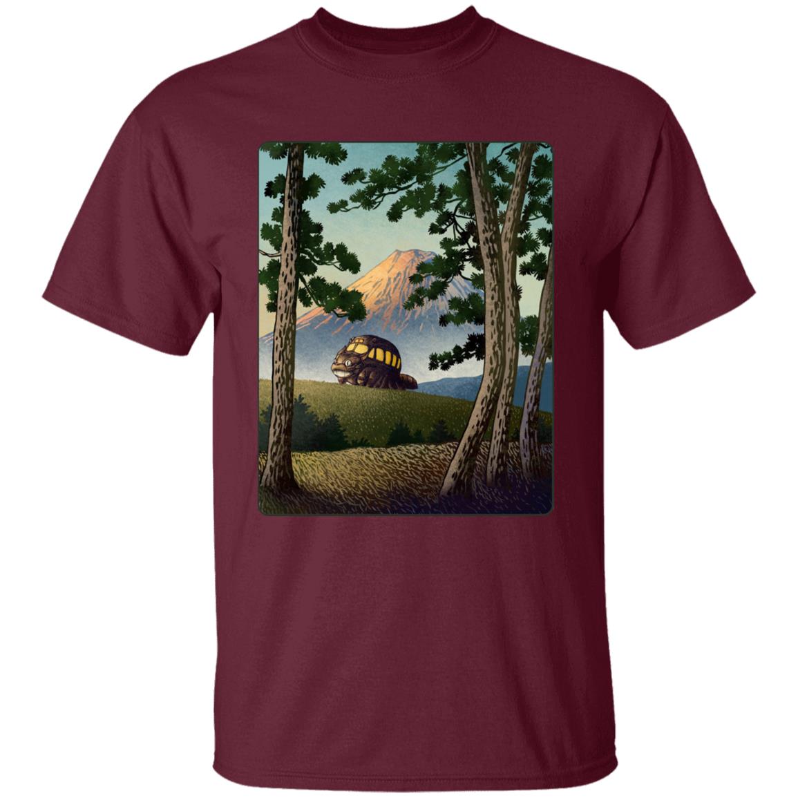My Neighbor Totoro – Catbus Landscape T Shirt