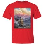 Howl’s Moving Castle Landscape T Shirt Ghibli Store ghibli.store