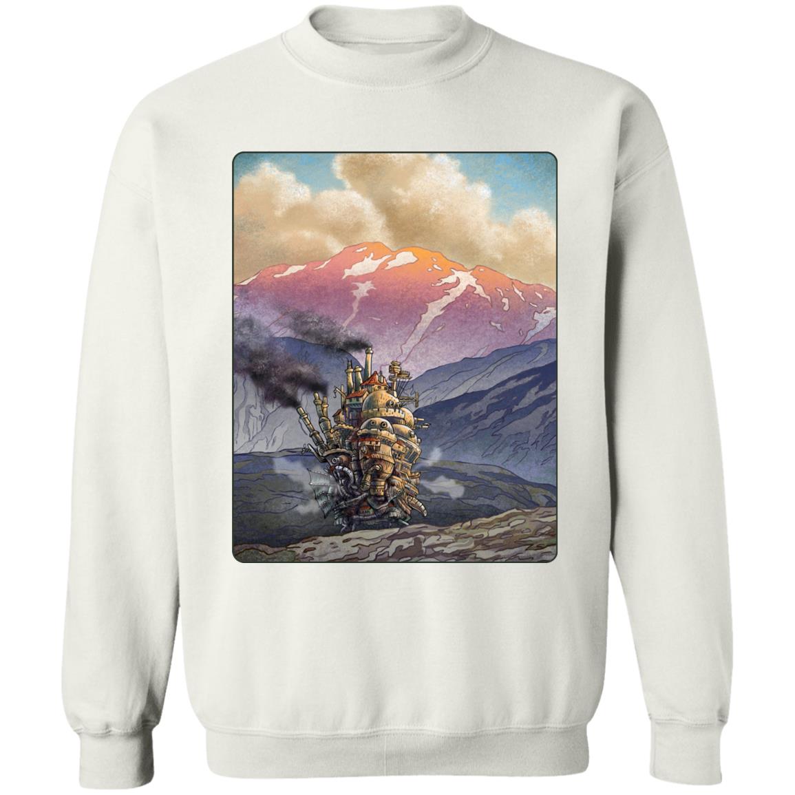 Howl’s Moving Castle Landscape Sweatshirt