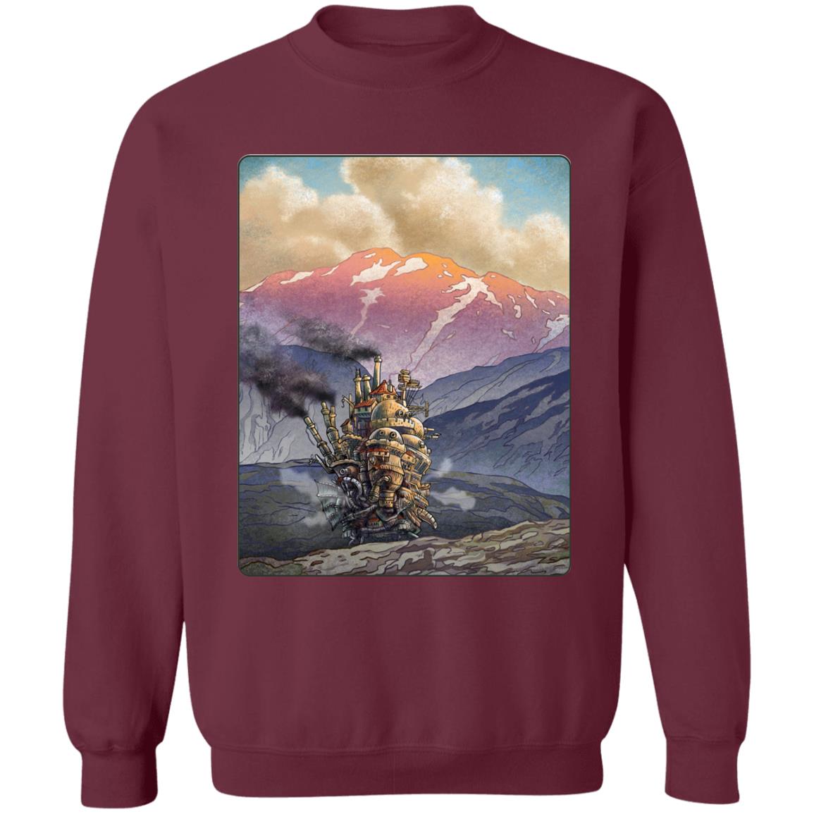 Howl’s Moving Castle Landscape Sweatshirt