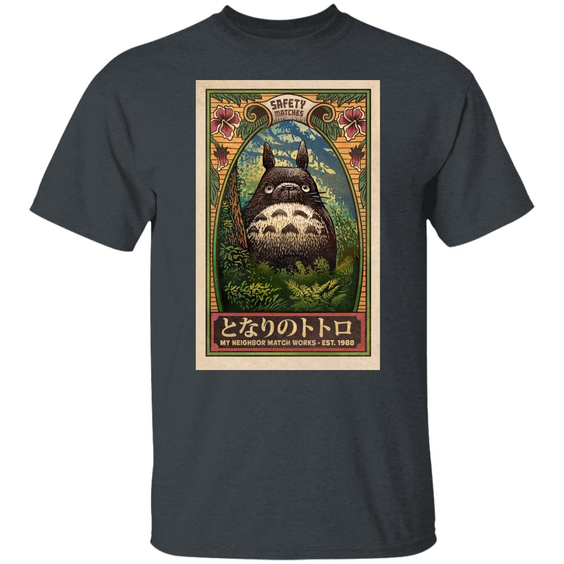 My Neighbor Totoro Safety Matches 1988 T Shirt