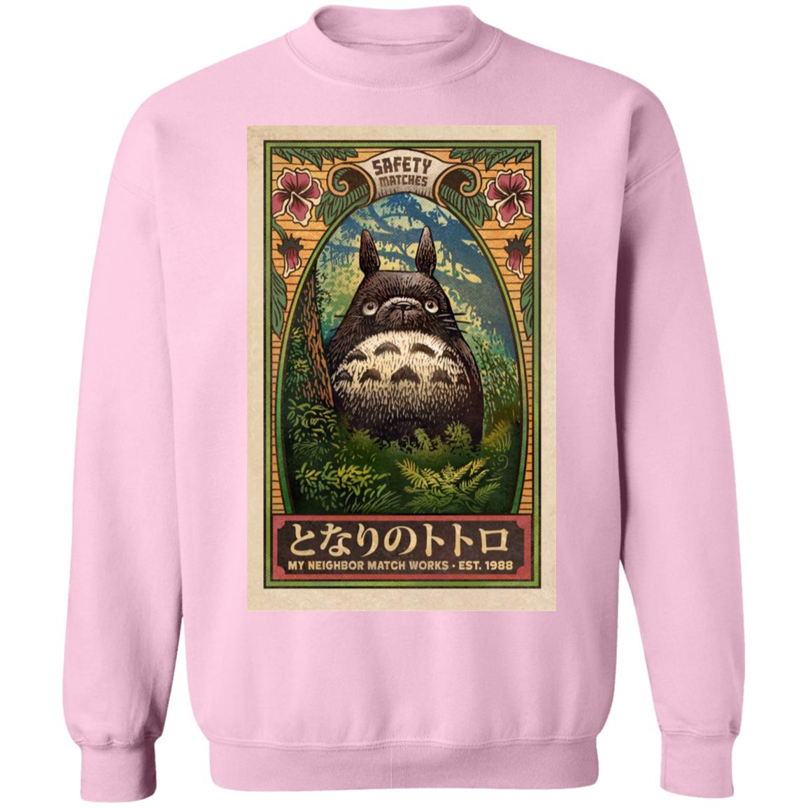 My Neighbor Totoro Safety Matches 1988 Sweatshirt