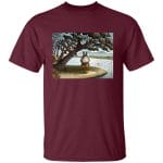 Totoro on the Catbus Spring Ride T Shirt