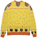 Totoro and No Face riding Haku 3D Ugly Christmas Sweater Ghibli Store ghibli.store